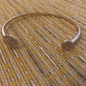 Stella & Dot Pave Disc Cuff